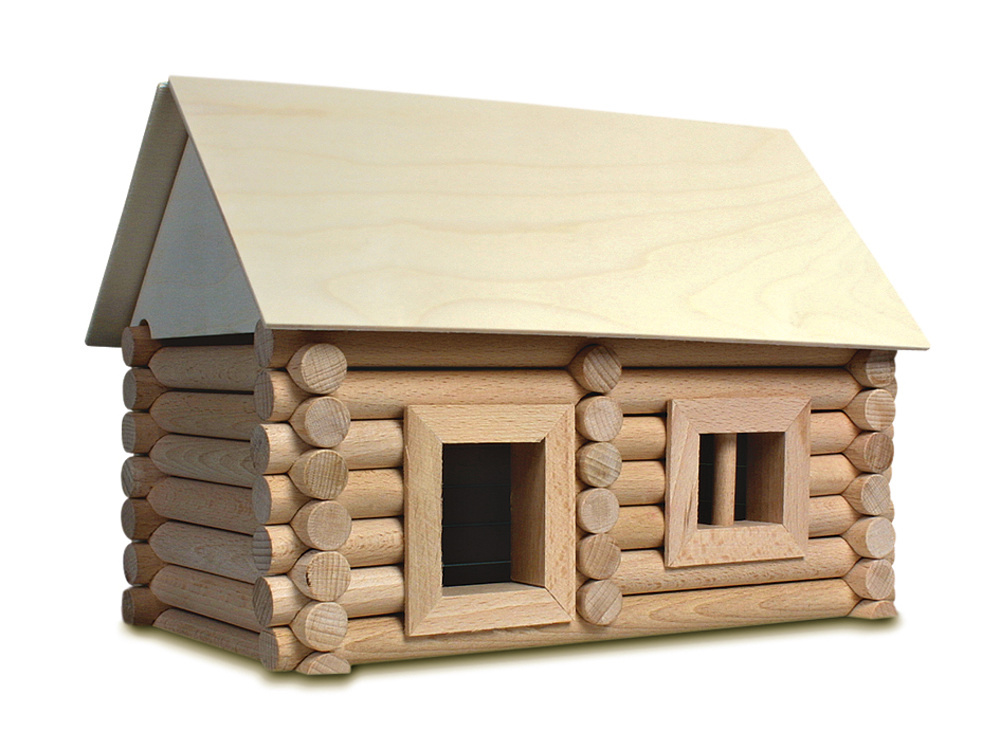 Holzbaukasten Vario XL 184 Teile Walachia Holzbausatz Holzbausteine Modellbau 